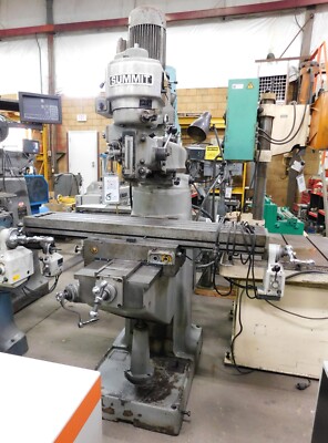 #10874: Summit Vertical Milling Machine