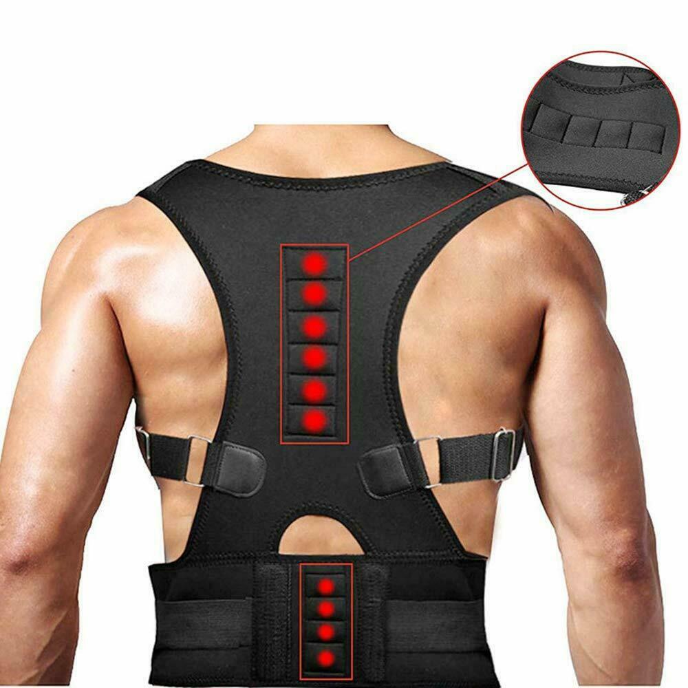 Posture Corrector Support Back Shoulder Brace Belt Band For