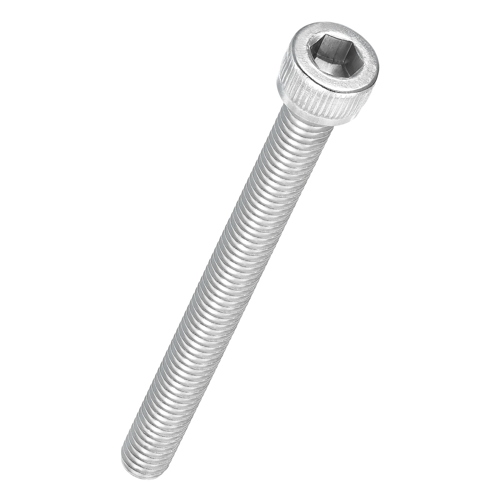 25pcs Socket Head Cap Screws - [M6-1 x 60mm] 304 Stainless Steel, Silver