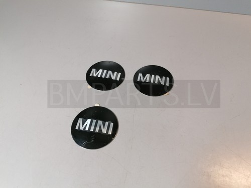 3x NEW GENUINE MINI R50 R53 R56 R55 R52 MINI PLAQUE WITH ADHESIVE FILM 6758687 - Picture 4 of 12