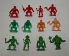 VINTAGE MOTU GUMBALL FIGURES ~ COMPLETE SET ~ VENDING MACHINE HE-MAN SKELETOR