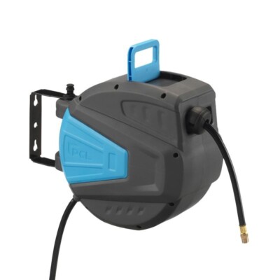 PCL HRA2X Bank Top einziehbare Schlauchrolle 8M mit 1/4'' BSP Stecker Anschlüsse
