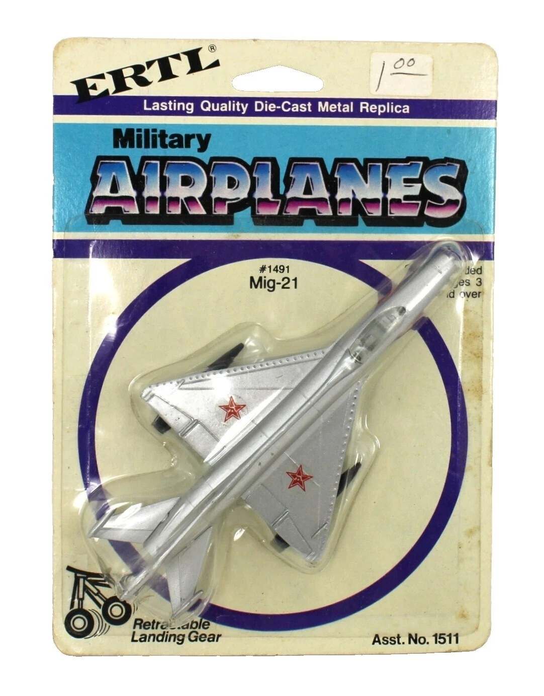 Ertl Vintage Manufacture Diecast Aircrafts & Spacecrafts