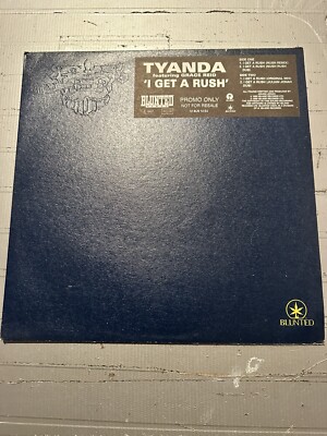 Tyanda - I Get A Rush Feat Grace REID Blunted 1995 NM Audio : EX VINYL & SLEEVE