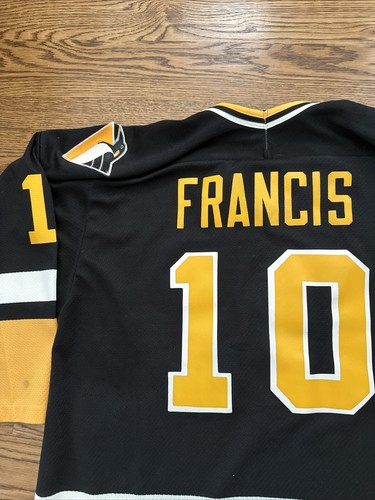 CCM Vintage Pittsburg Penguins Ron Francis Jersey 90's NHL Hockey Adult Medium - Picture 14 of 22
