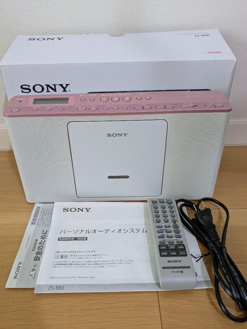 SONY　ZS-E80 パーソナルオーディオシステム Amazon.co.jp: ソニー CDラジオ ZS-E80 : FM/AM/ワイドFM対応