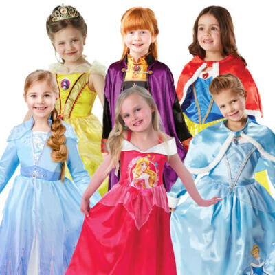 Lizenziertes Mädchen Disney Prinzessin Kostüm Buch Tag Kinderkostüme Märchenmädchen
