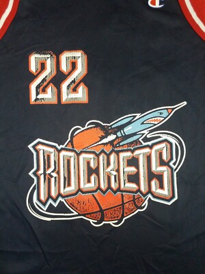 Houston Rockets #22 Clyde Drexler NBA Basketball Champion Jersey
