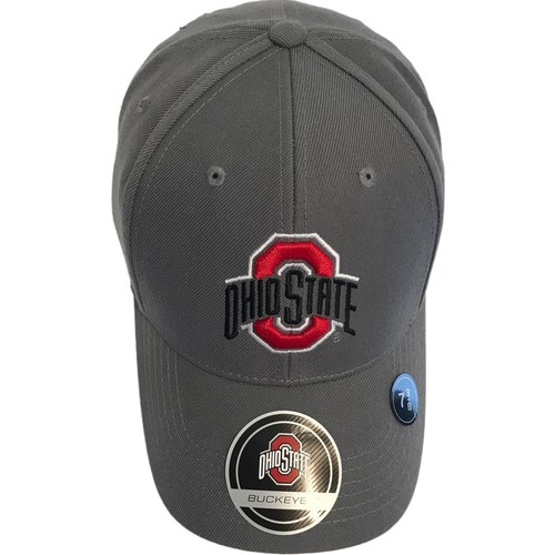 Ohio State Buckeyes NCAA Charcoal Dynasty Memory Fit 7 3/8 Fitted Cap Hat $30