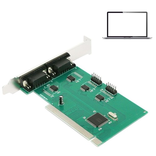 2 Interfaces PCIe Serial and Parallel Port Card IEEE1284 Controller for PC - Picture 2 of 8