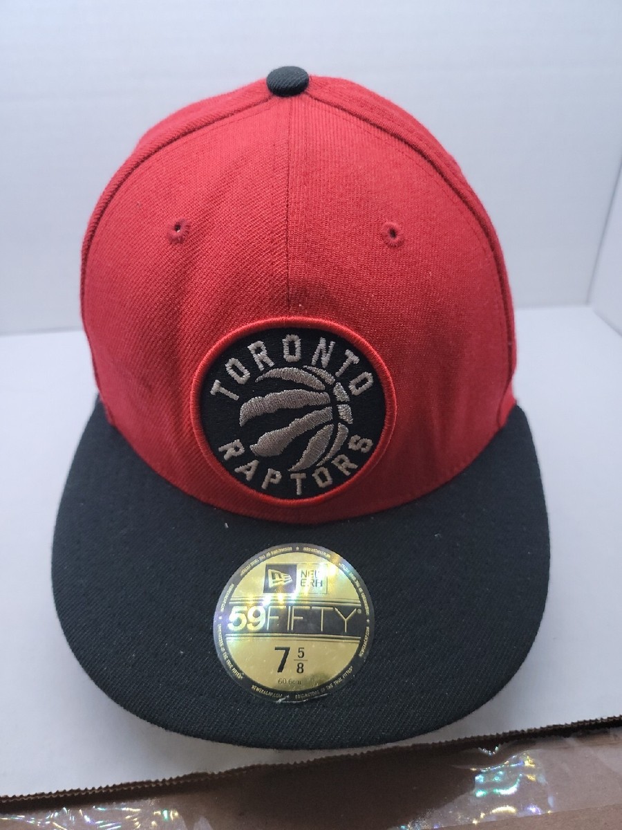 帽子 NBA Toronto Raptors NEWERA 59FIFTY 7 5/8 Mens New Era Toronto Raptors Cap 59 Fifty Size 7 5/8 | eBay