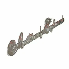 Austin of England Script Badge 145mm Alloy Made Austin Car Part 4B6932