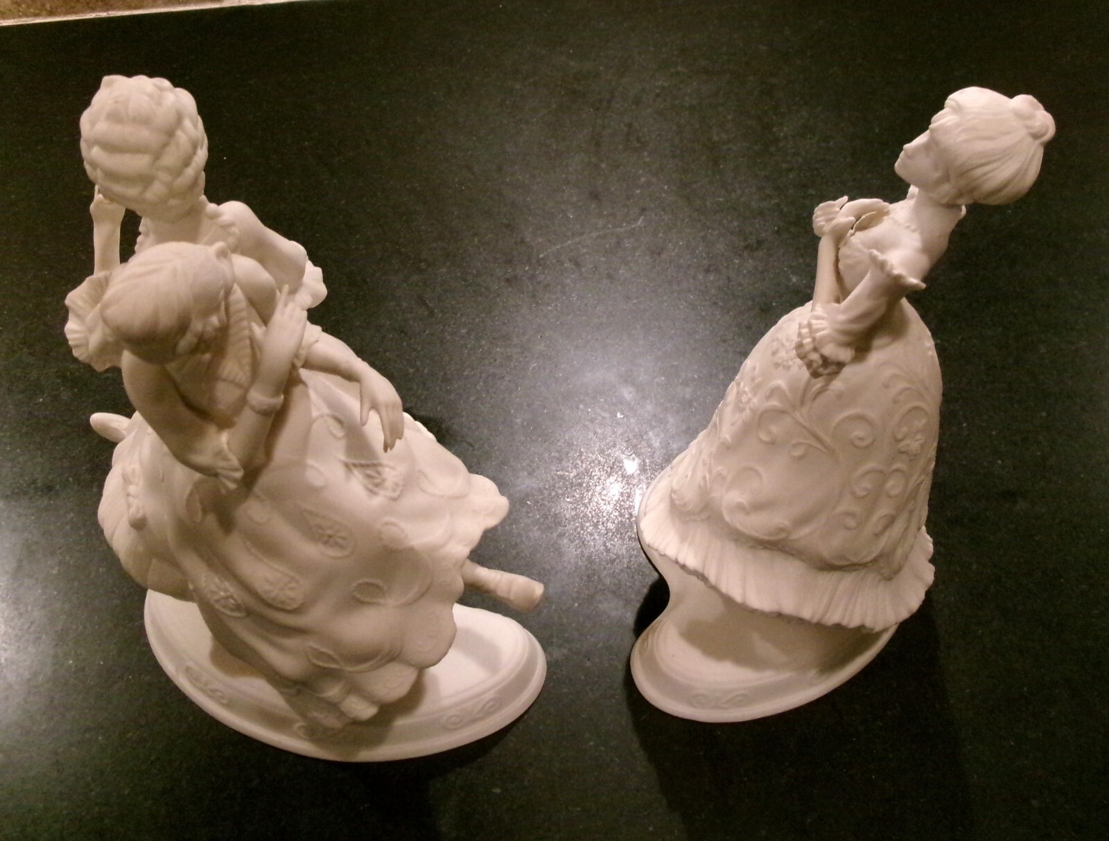 2 pieces together Boehm Cinderella Ballet Porcelain Sculpture