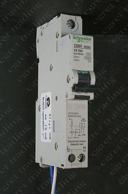 Merlin Gerin Schneider Multi9 C60H IC60H R30 RCBO 6a 10a 16a 20a