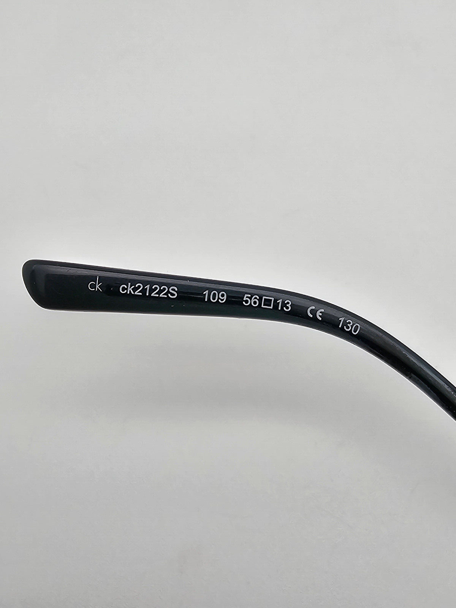 Calvin Klein CK2122S 109 Green Frame Blue Gradient Lens Semi  display picture 1