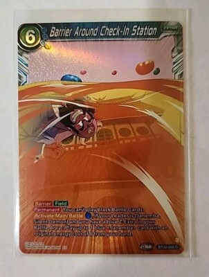 Buy Dragon Ball Super Card Game Barrier Around Check-In Station Critical Blow BT22-053 Foil Common online | eBay Buy Dragon Ball Super Card Game Barrier Around Check-In Station Critical Blow BT22-053 Foil Common online | eBay