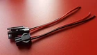 1 Pair 2 Pin Male Female Molex Male Female Cable with Locking Two Pin