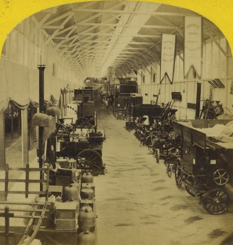 Stéréo Léon & Lévy. Exposition universelle de 1867. Machines agricoles anglaises - Picture 2 of 2