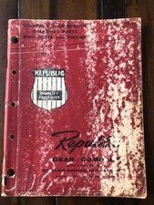 Vintage Republic Std Trans Odrive Parts Ringsgearspinions 1940s Thru 1960s