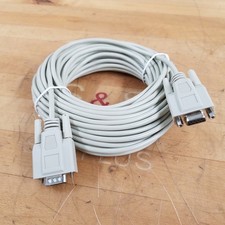 RS-232 Serial Communication Data Cable, Length 35-40' - NEW