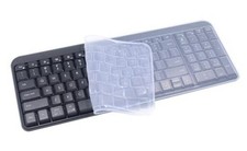 Silicone Keyboard Cover Skin Compatible for Logitech K250 for K250 Clear