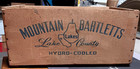 Vintage BLAZING STAR Lake Co Mountain Bartletts CRATE Kelseyville CA PAPER LABEL — photo 2