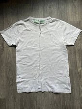 Rare Y2K Off-White Logo T Shirt 2019 White Sm...