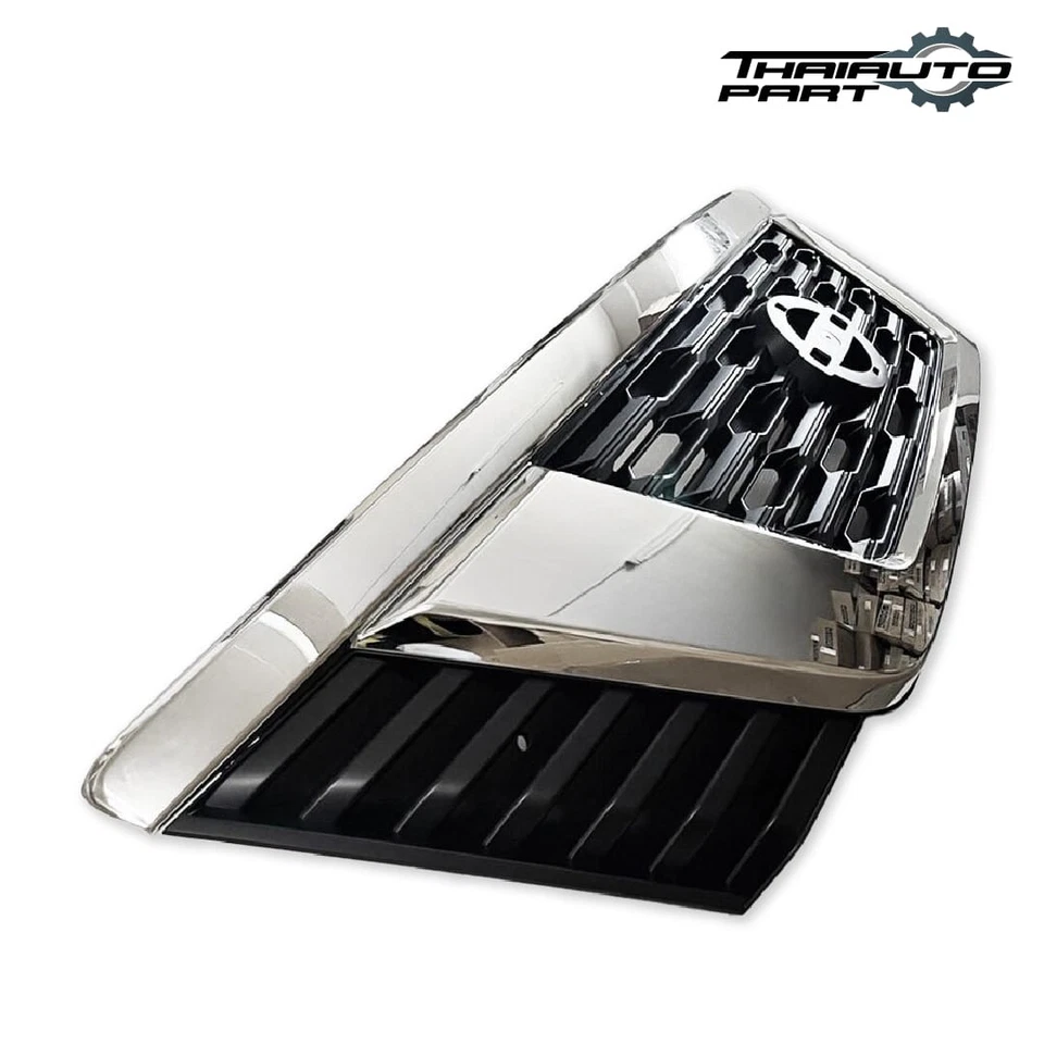 Cubierta de parrilla delantera cromada Fit Nissan Urvan NV350 E26 2012-2016 Foto 3 de 4