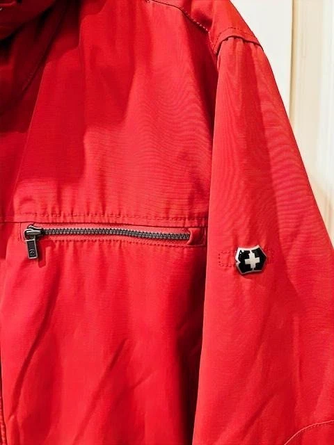 Parka de montaña Victorinox acolchada roja XL Foto 3 de 4