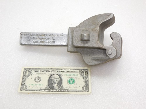 Vintage metal railroad coupler 1 1/4"  hitch cover train Ken Quast