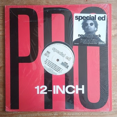 Special Ed    Neva Go Back / Just A Killa 12'' US-1995 1st PRESS VG+