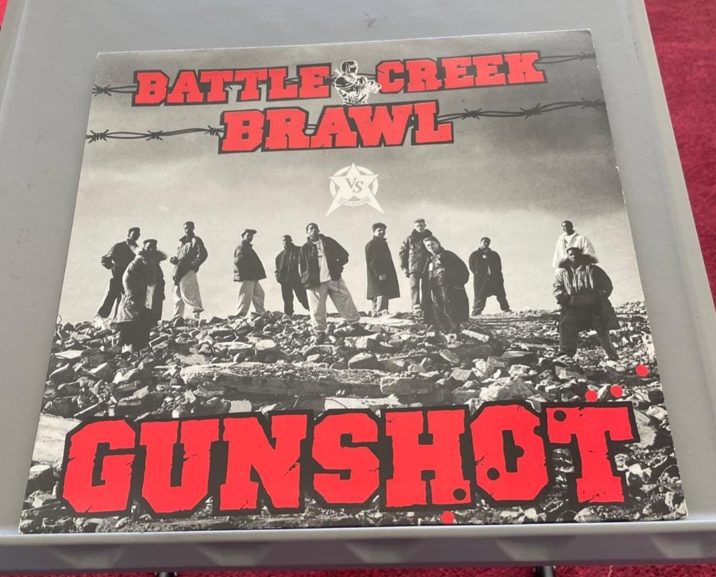 Gunshot - Battle Creek Brawl 12"" Vinyl UK Release 1990