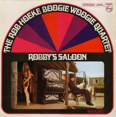 Rob Hoeke Boogie Woo - Robby's Saloon - Used Vinyl Record - F6806z