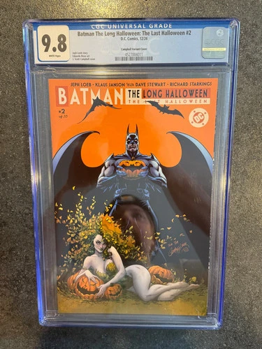 Batman The Long Halloween Last Halloween # 2 (2024) Comic Graded CGC 9.8 Cambell