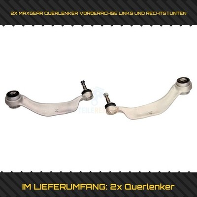 2X MAXGEAR QUERLENKER VORNE UNTEN FÜR ALPINA