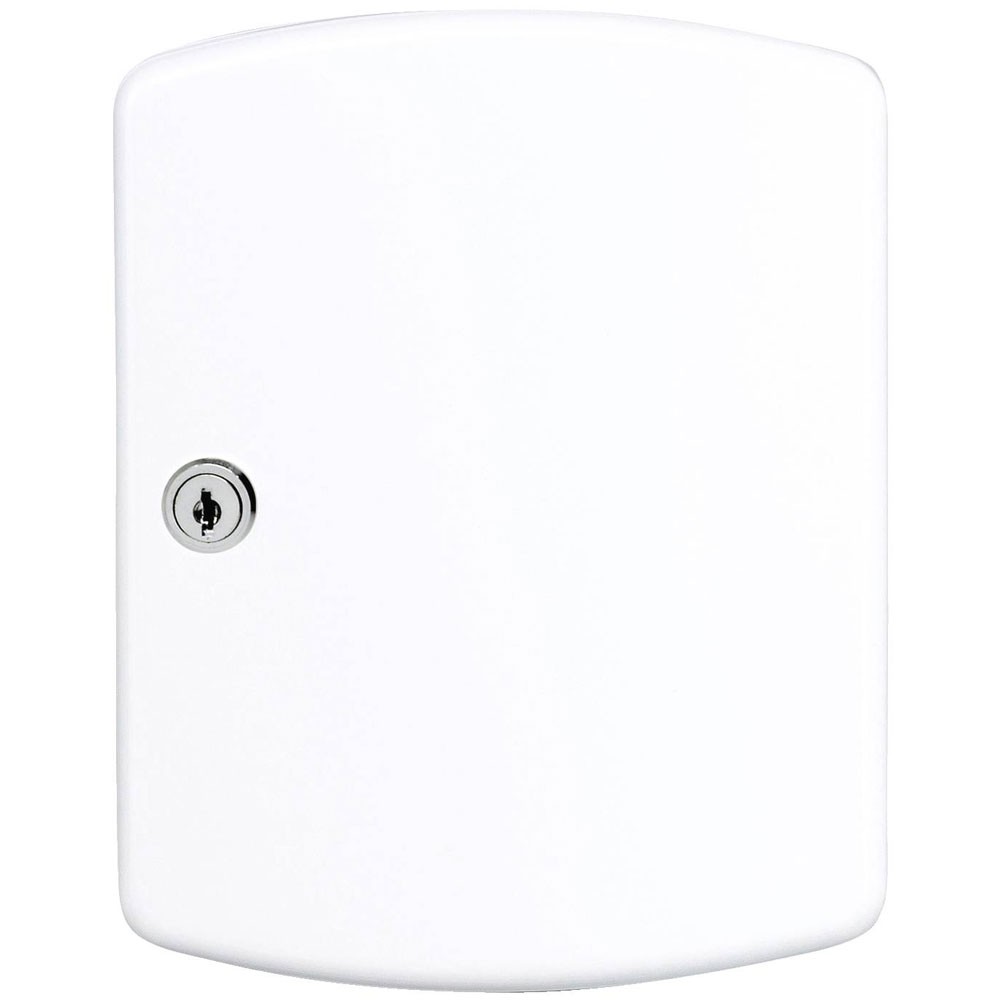 Burg Wächter Key Cabinet 24 Hooks White Includes 2 Keys