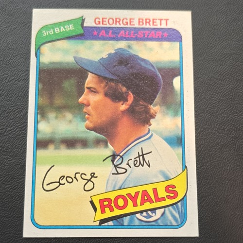 George Brett #450 1980 Topps card