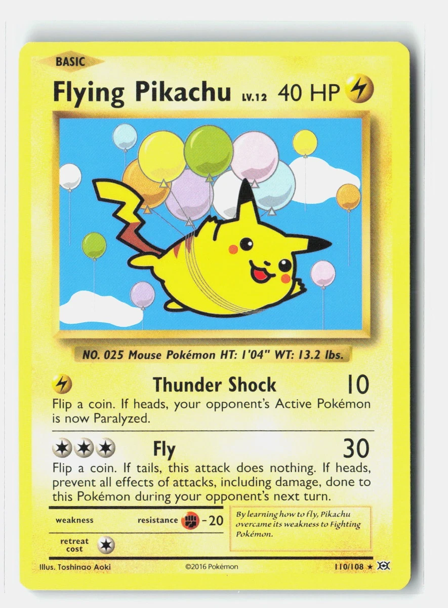Flying Pikachu 110/108 Evolutions for sale | eBay