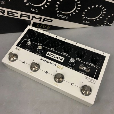 Mooer Preamp Live Modeller Cab Sim Gitarrenpedal Effekt Loop #0002