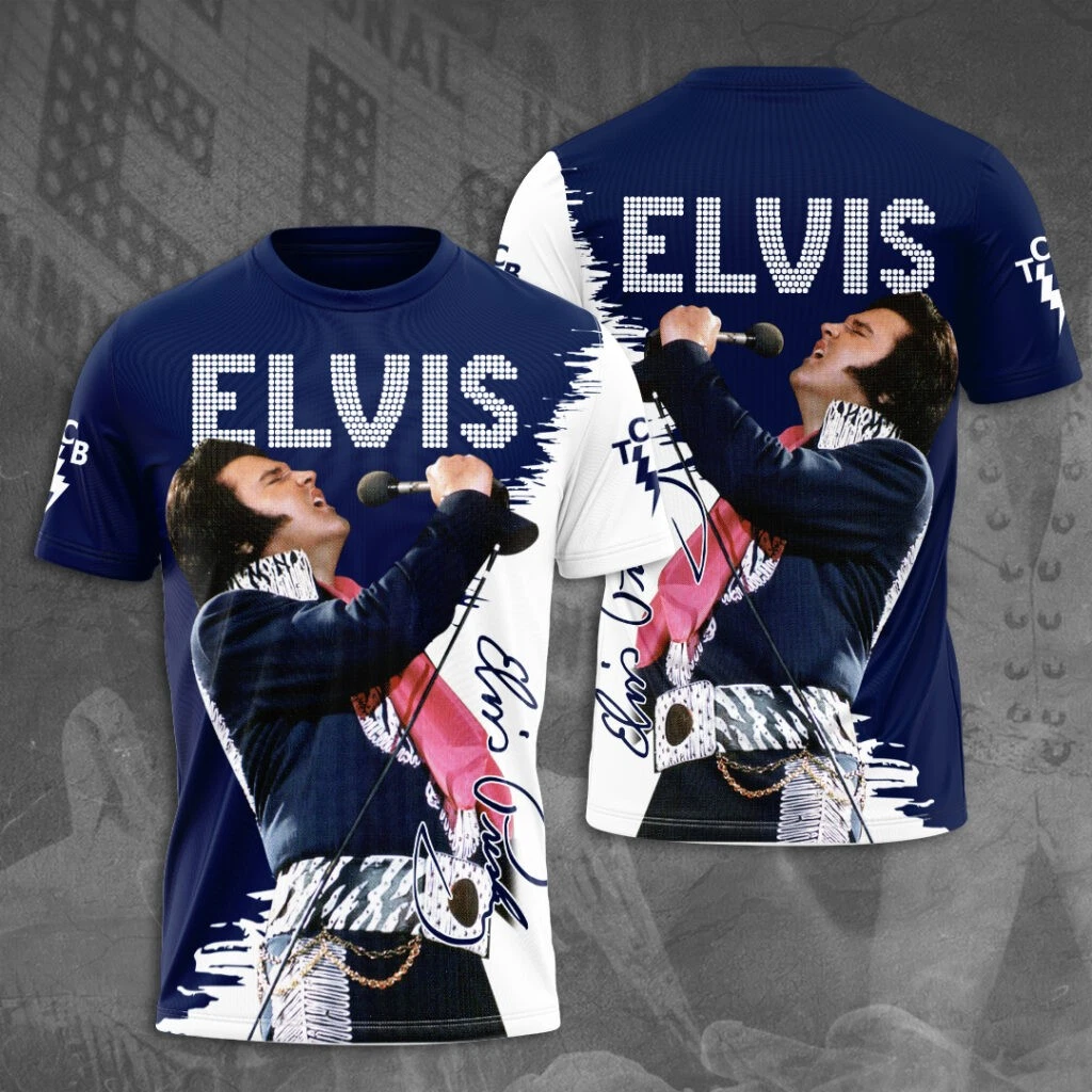 Elvis Presley 3D Unisex T-Shirt