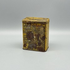 Antique 1911 Partoherb Herbal Medicine Tin Italian Patent Remedy