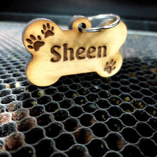 ÉTIQUETTES POUR CHIENS ÉTIQUETTES PERSONNALISÉES EN BOIS POUR CHIENS ÉTIQUETTES POUR CHATS