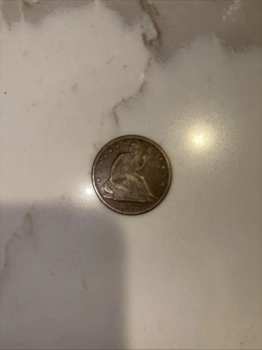 1877 Liberty Seated Half Dollar VERY GOOD Silver 50c