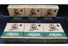 Lot Of 6 Dr. Squatch Men's Natural Soap Pine Tar Scent 5oz Ea New & Unused