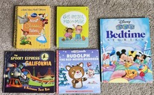 Hardcover Children Books - Mixed Lot of 5 - Disney - Halloween - Christmas