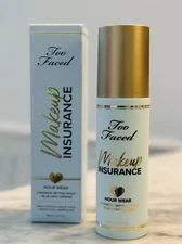 4 Oz TOO FACED Makeup Insurance 18 HR LONGWEAR SETTING SPRAY Blue Light Defense