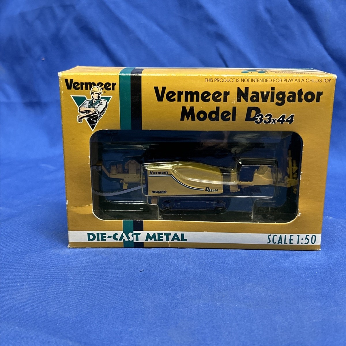 New in Box Vermeer 1/50 Scale Navigator Model D33x44 Diecast 9559