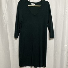 Calvin Klein XL Green Dress Rayon/nylon Blend
