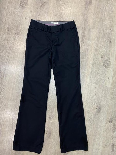 Women Banana Republic Trousers Black Viscose 38 /