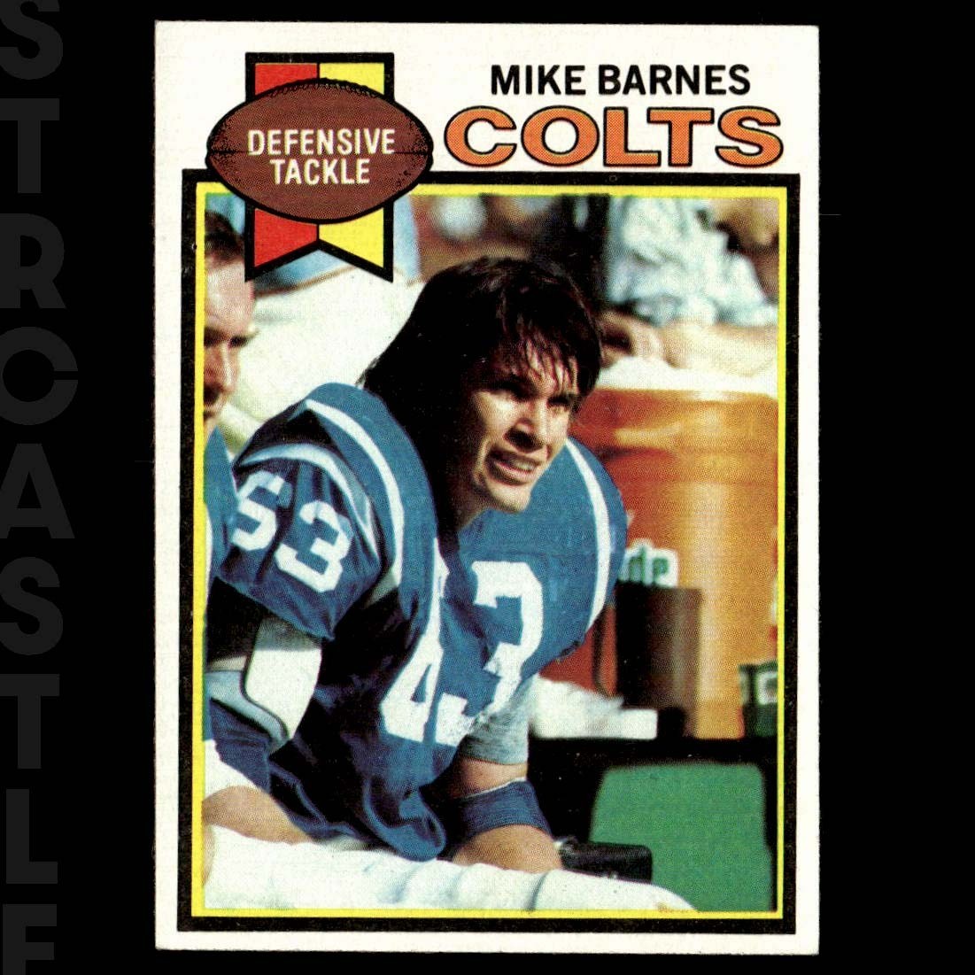 1979 Topps - Mike Barnes #398 Baltimore Colts 🏈 Football Card